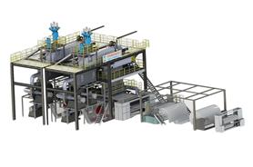 SS spunbond nonwoven production line